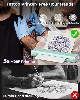 Amazon.co.jp: Itari M08F tattoo printer タトゥー用紙10枚付属 Amazon.co.jp: Itari M08F tattoo printer タトゥー用紙10枚付属